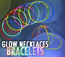 Glow Necklaces<br />& Bracelets Glow Necklaces<br />& Bracelets