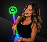 LED Glowing Pumpkin Halloween Wand