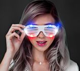 Light up Shutter Shades (R/W/B)