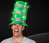 LED Shamrock Top Hat