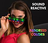 Sound Reactive LED Shutter Shades