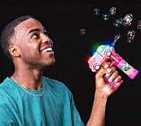 LED Fire Truck Bubble Blower