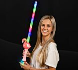 Flashing Pink Flamingo Sword