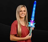 LED Crystal Snowflake Wand