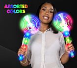 Star Windmill Wand With Spinning Lights