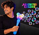 10 Hole LED Mosaic Mickey Bubble Wand