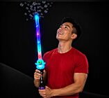 LED Ghostly Glow Bubble Sword