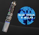 12" Gender Reveal Confetti Cannon - Blue Mix