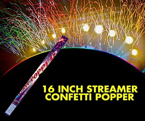 Streamer Confetti Popper (16 Inches)
