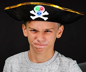Flashing Pirate Hat