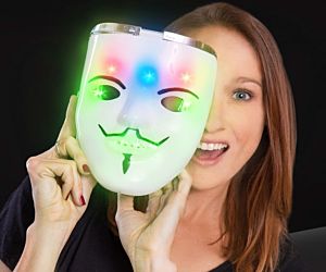 Light up Anonymous Mask