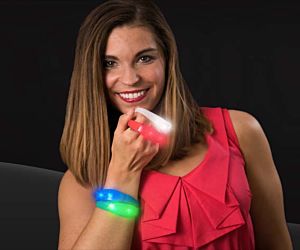 Silicone Motion Activated LED Bracelet