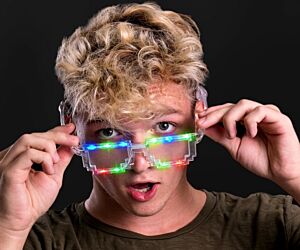 LED Pixel Sun Glasses
