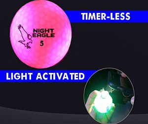 Night Eagle LED Golf Ball - Pink