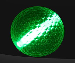 Green Pro Glow Night Golf Balls