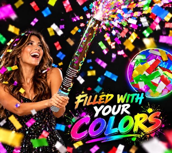 Confetti Popper Cannon (32 inches)