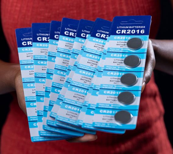 CR2016 Batteries (50 pcs)