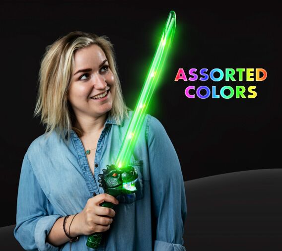 Light up Ninja Dinosaur Sword