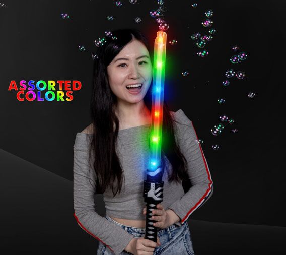 Light up Ninja Bubble Sword | LED | Flashing | Fairs | Bubble