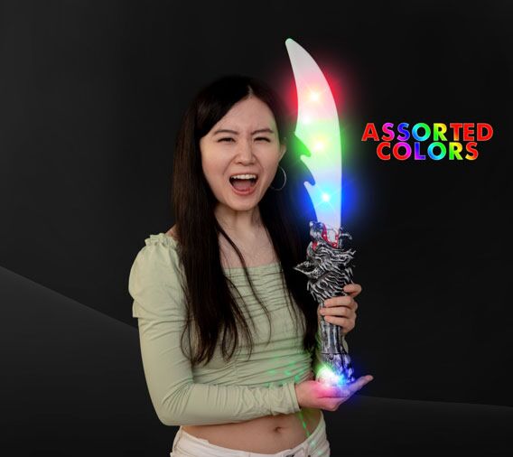 Light up Timber Wolf Sword