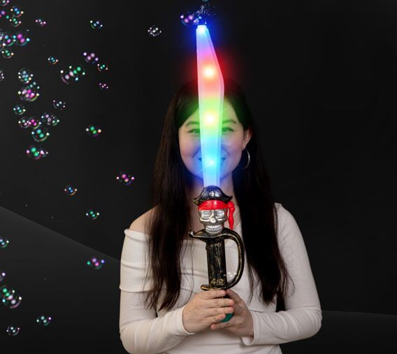 Light up Pirate Bubble Sword