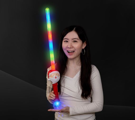 Flashing Santa Claus Sword