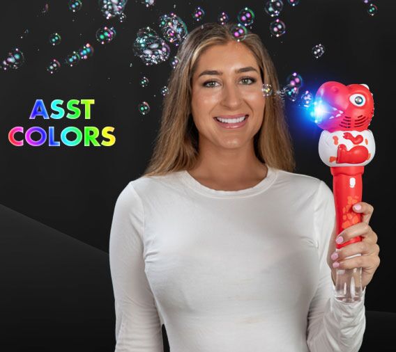 LED T-Rex Dinosaur Bubble Wand