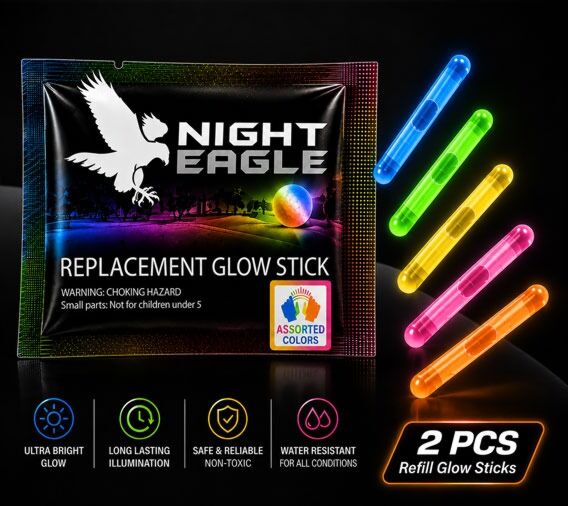 Night Golf Ball Refill Sticks