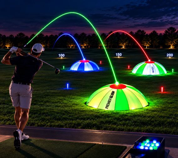 12 FT Interactive Night Golf Target
