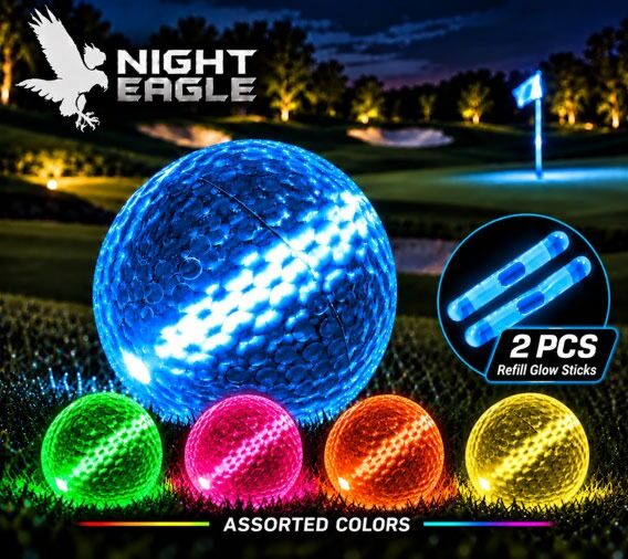 Glow Golf Balls - Assorted