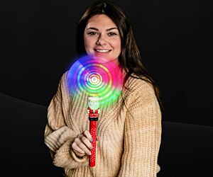Light up Santa Claus Windmill