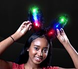 Flashing Bunny Ears - Black