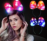 Flashing Bow Headband