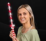 Light up Candy Cane Star Wand