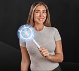 Light up Spinning Snowflake Windmill