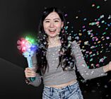 Light up Snowflake Bubble Wand