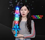 Light up Serrated Pixel Bubble Sword