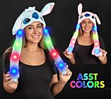 Light up Lilo Plush Moving Ear Hat Asst