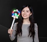 Flashing Angel Heart Wand