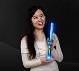 Flashing Fiber Optic Snowman Wand