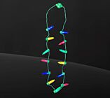 Light up Mini Christmas Bulb Necklace