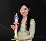 Flashing Aurora Princess Wand