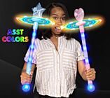 LED Jumbo Heart String Spinner