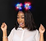 Happy New Year Fiber Optic Star Headband