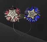 Happy New Year Fiber Optic Star Headband