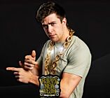 LED New Years Eve Gold Chain Necklace