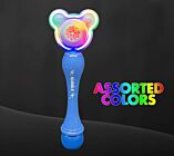 10 Hole LED Mosaic Mickey Bubble Wand