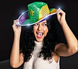 LED Mardi Gras Sequin Hat