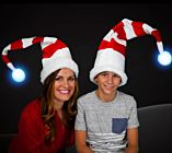 Light up Santa Claus Hat