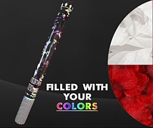 Rose Petal Wedding Cannon 24 inches